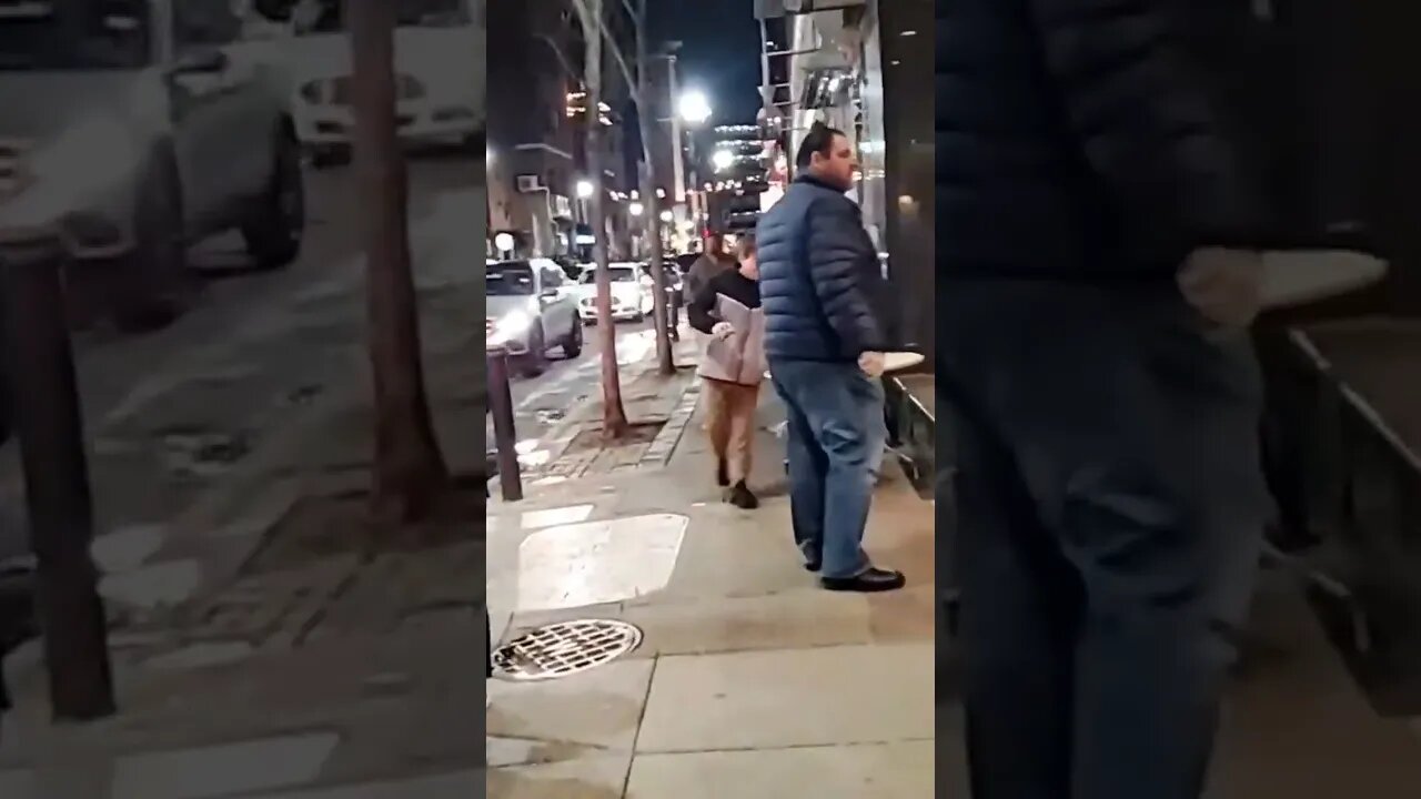Making him get from in front of the door #shorts #kensingtondaily #centercityphilly
