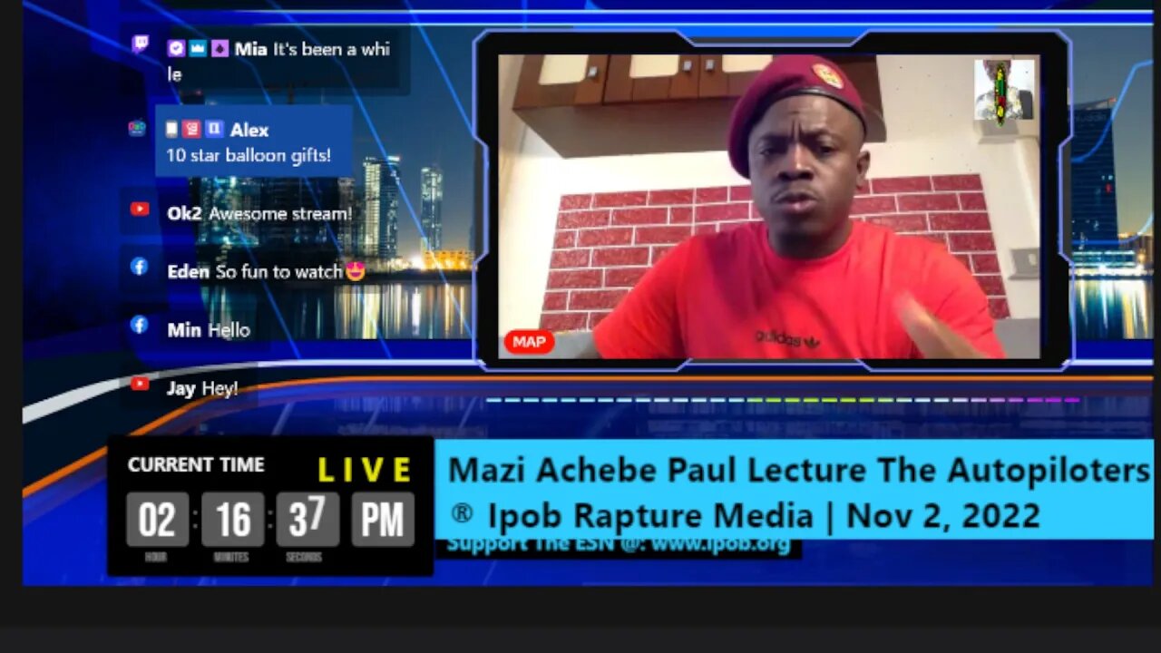 Join Mazi Paul Achebe As He Lecture The Already Defeated AUTOPILOTERS