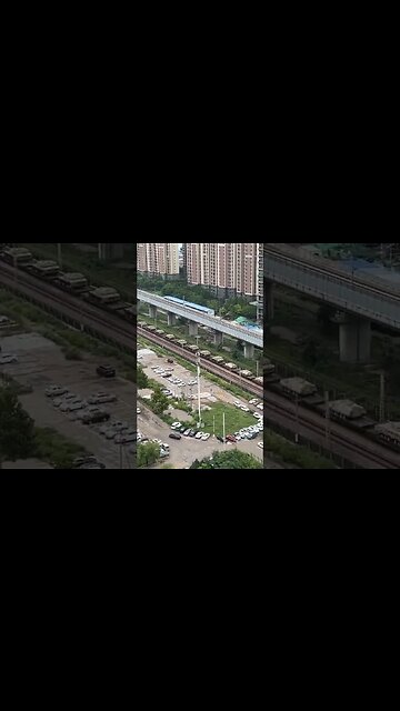 Tanks in Transit in Hebei Province in China #ccp #china #chinanews