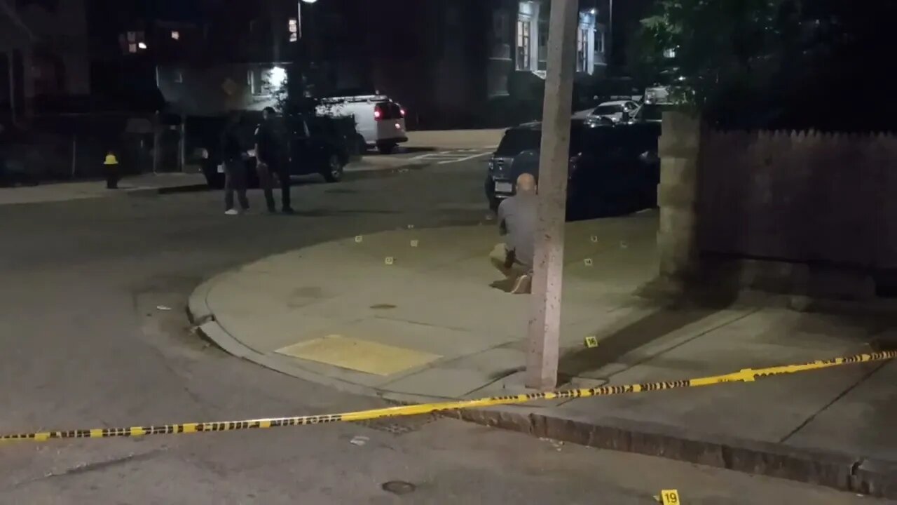 Boston police respond to multiple shots fired on Elm Hill Ave