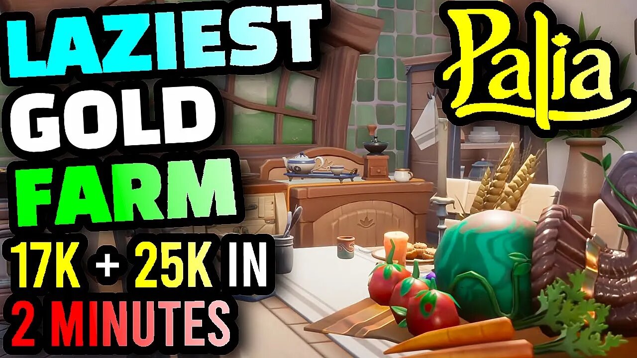 Palia - Laziest Way To Farm Gold, Mostly Afk Gold Farm, Best Garden For Afking, Best Worm Box Food