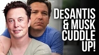 De Santis and Musk Cuddle Up