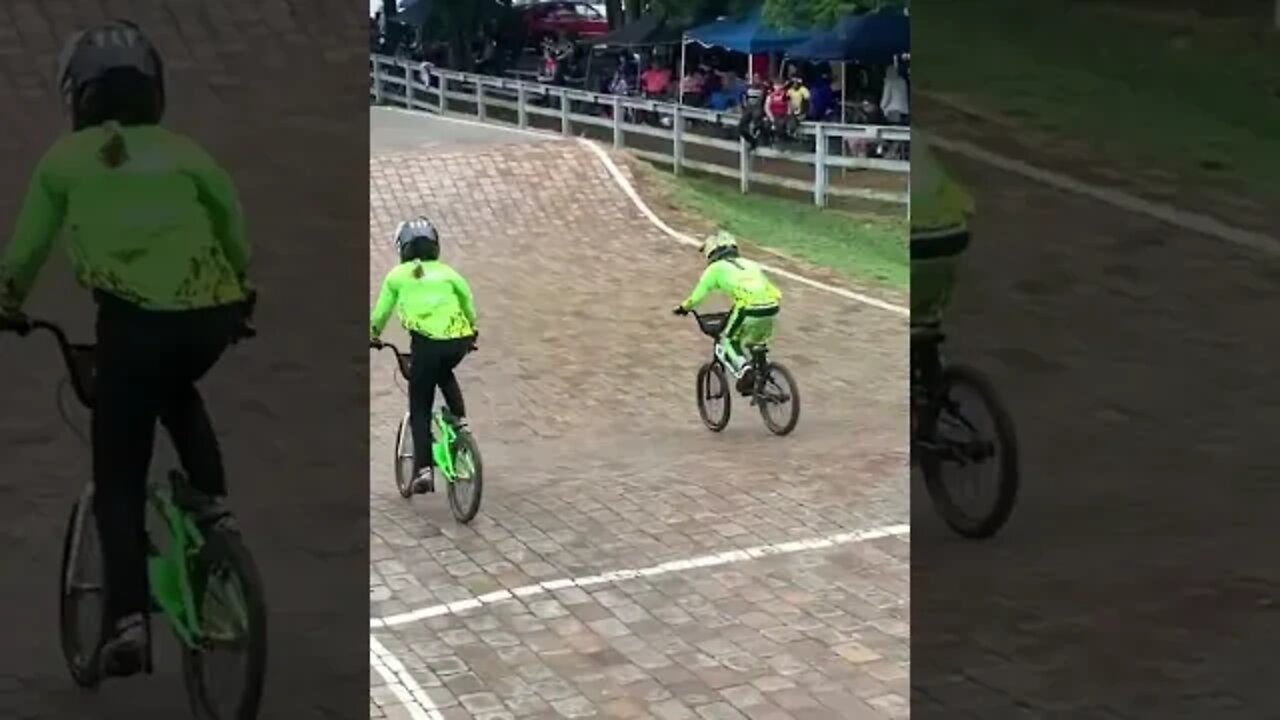 Strongest BMX Racing I have Seen From My Girl