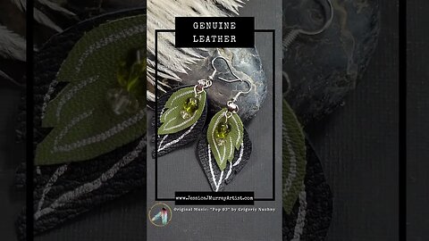 BATTLE SHIELD, 2 inch, leather feather earrings pair