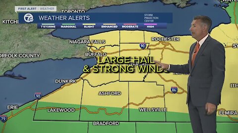 7 First Alert Forecast 5am Update, Tuesday, July 27