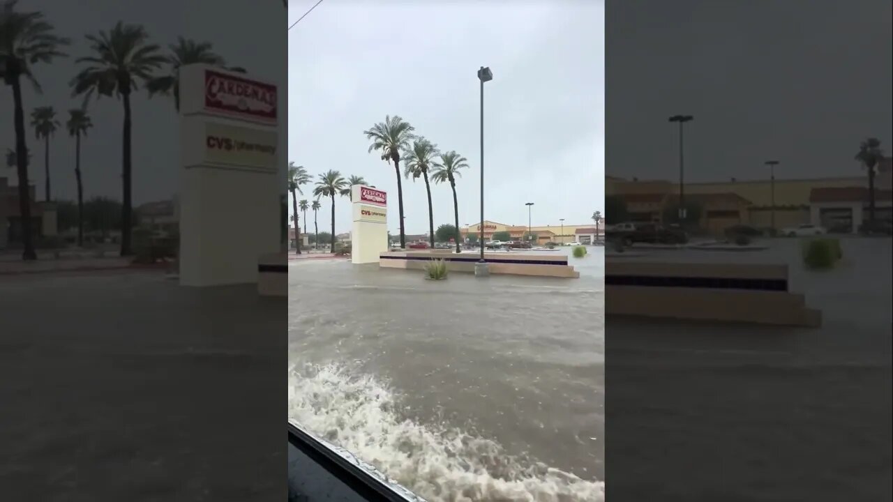 Las Vegas Flooding Hurriquake at McDonalds Follow on X @PoliticalAvengr #politicalavenger