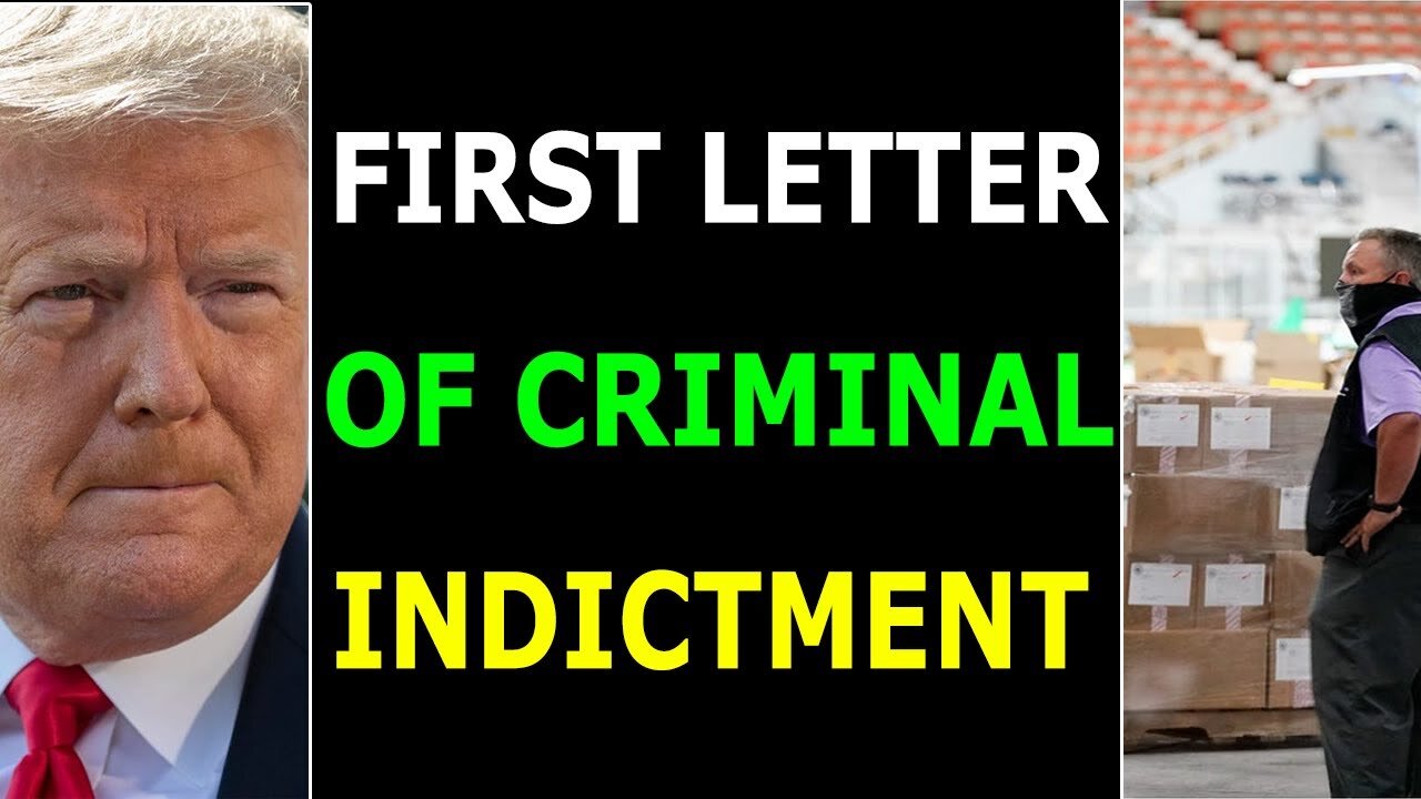 FIRST LETTER OF CRIMINAL INDICTMENT IN ARIZONA AUDIT HAS BEEN FILED