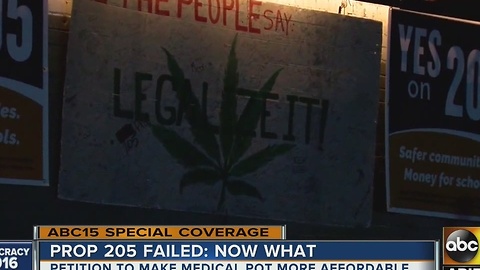 Proposition 205 failed, so what's next for marijuana advocates?