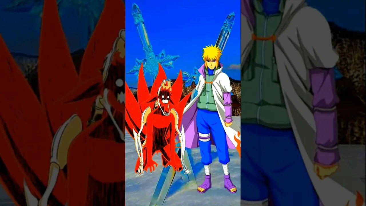 Kurama VS Minato - WHO IS STRONGEST??.#shorts