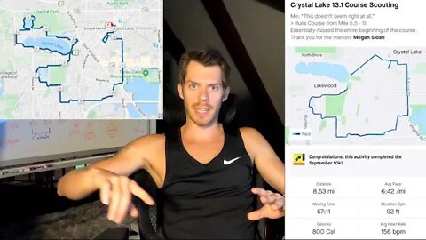 Crystal Lake Half Marathon 2022 (PreRace Briefing)