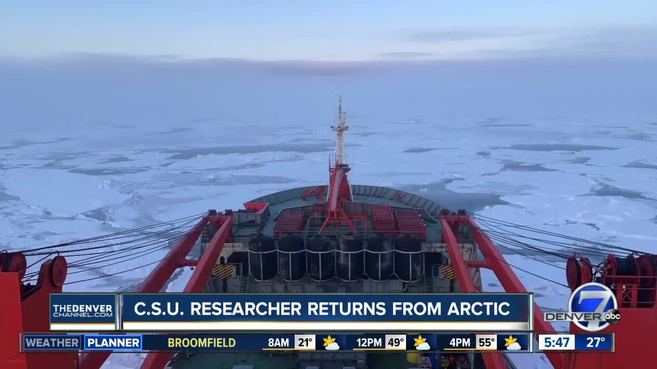 CSU researcher returns from arctic