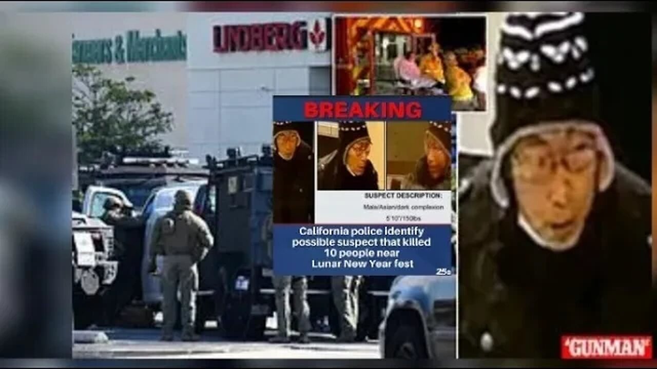 Huu Can Tran Chinese Lunar New Year GUNMAN Is Found Slumped Over In White Van #HuuCanTran