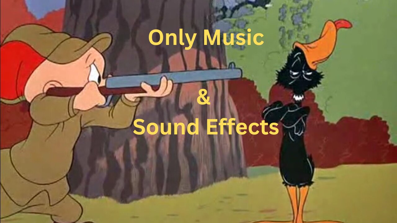 If Cartoons were only Music and Sound Effects