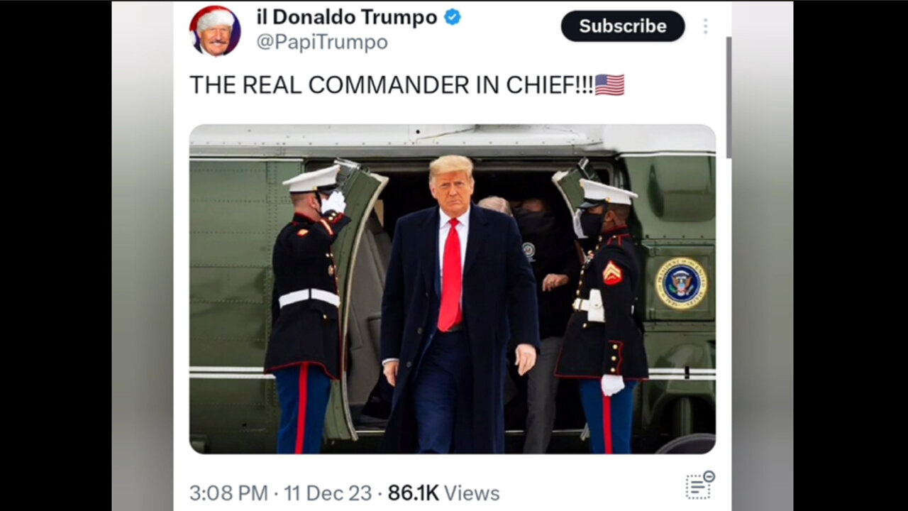 A Message from President Donald J. Trump