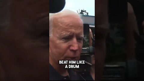 Remember 2019: Biden Lashed Out, Denied Wrongdoing, Saying He Was Going To Beat Trump Like A Drum