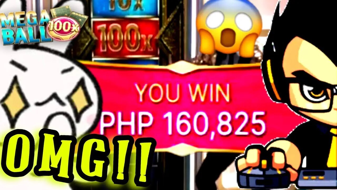 MEGA BALL - OMG! PATI YUNG HOST NAGULAT DAHIL SA 100X MULTIPLIER! 😱SOLID 160K WIN! 😍 UWIAN NA! 😄