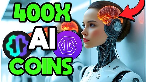 TOP 10 TINY AI CRYPTO ALTCOINS TO 400X IN 2025 BULL RUN (HUGE GAINS!)