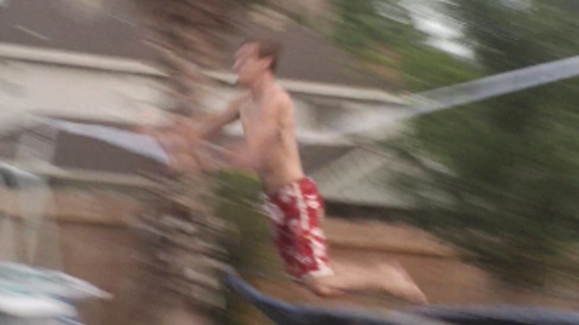 Most Insane Fail EVER Featuring A Roof Jump, Trampoline, Volleyball Net, Swimming Pool