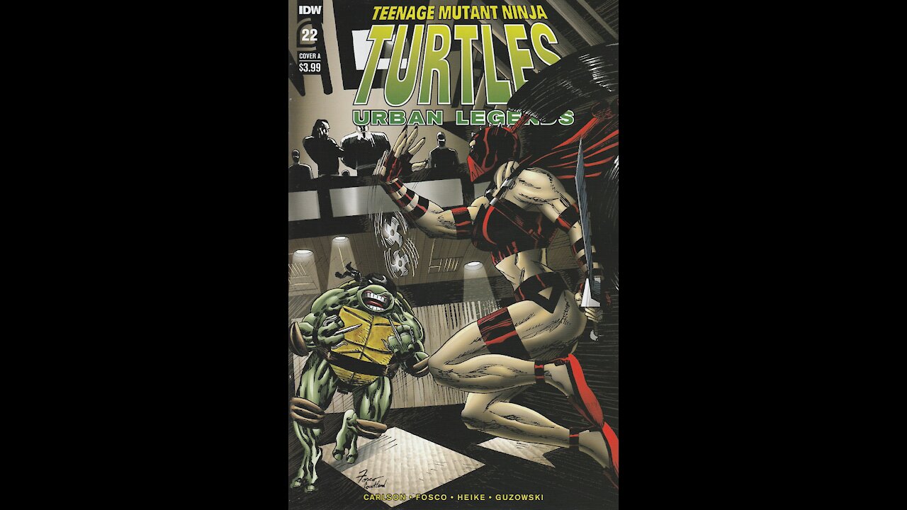 Teenage Mutant Ninja Turtles: Urban Legends -- Issue 22 (2018, IDW) Review