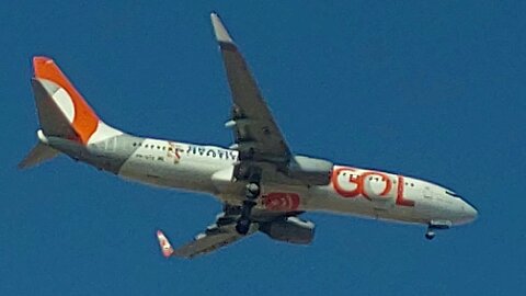 Boeing 737-800 PR-GTG coming from Rio de Janeiro to Fortaleza