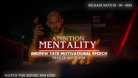 AMBITION MOTIVATIONAL SPEECH || ANDREW TATE PODCAST || 4K