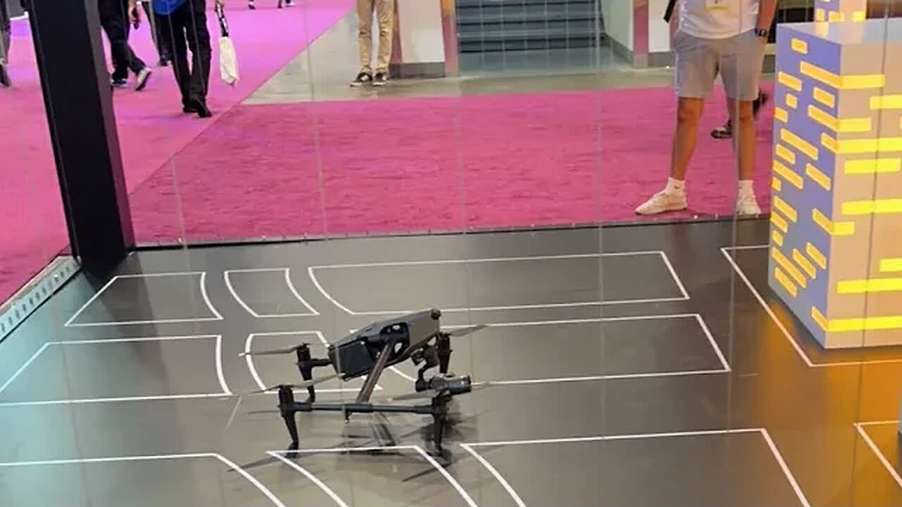 Live at the NAB Show in Las Vegas! Checking out DJI Inspire 3