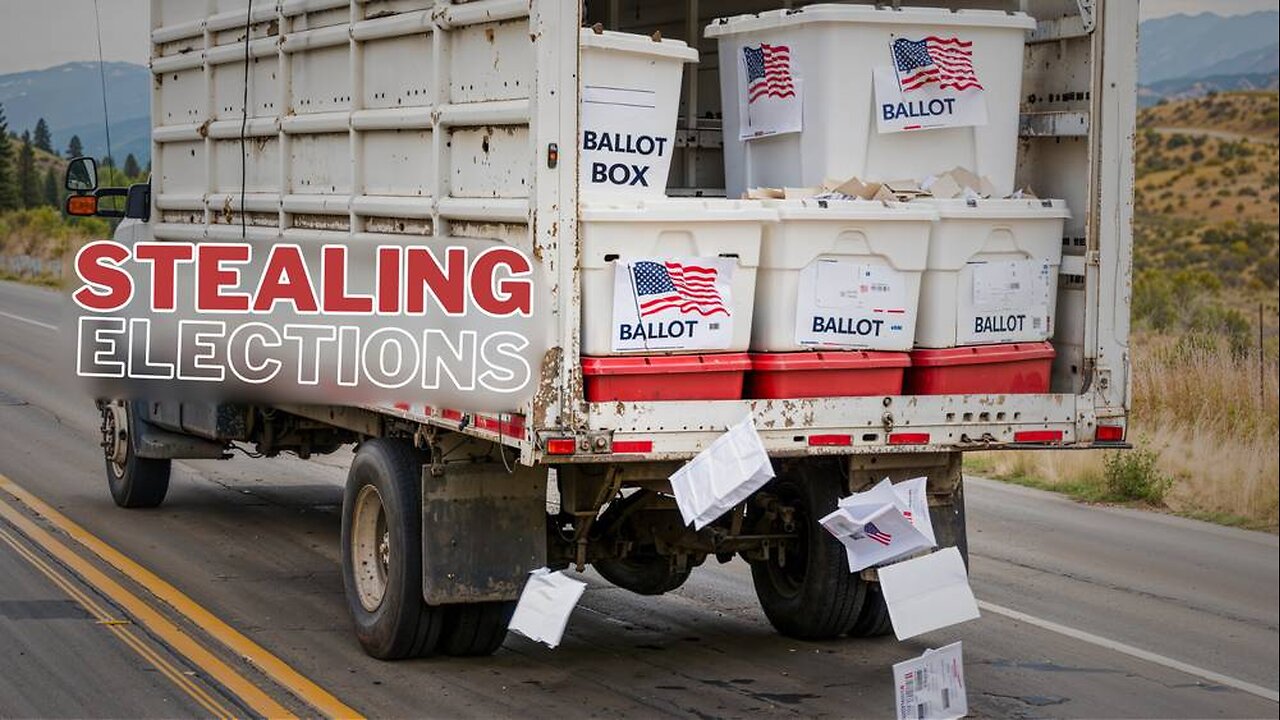 Mail In Ballots All Over The Place And Voting Machines Switching Votes: The 2024 Election Steal