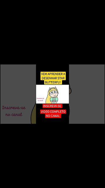 COMO DESENHAR STAR BUTTERFLY - STAR VS AS FORÇAS DO MAL #shorts #starbutterfly #short