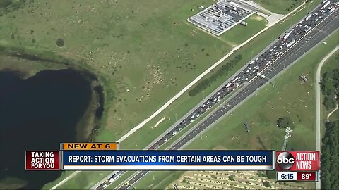 Storm evacuations from certain areas can be tough