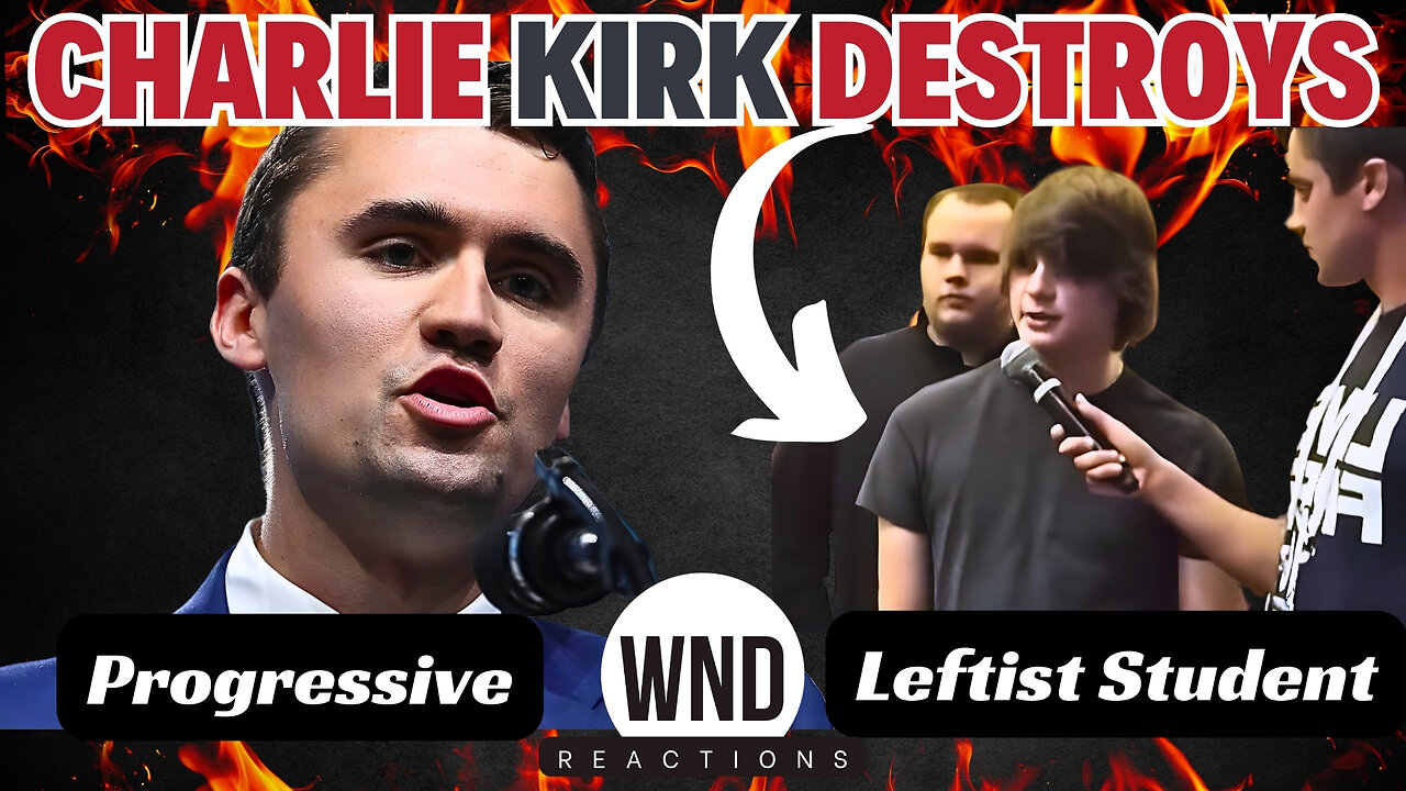 Charlie Kirk EVISCERATES College Leftist On Marxism