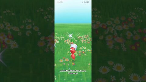 Pikmin Bloom-Red Pikmin With Bottle Cap