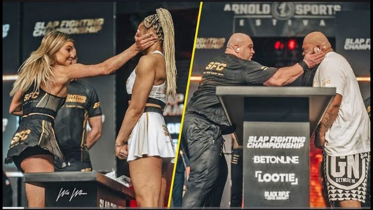 The HARDEST Slaps From Slap Fighting Championship