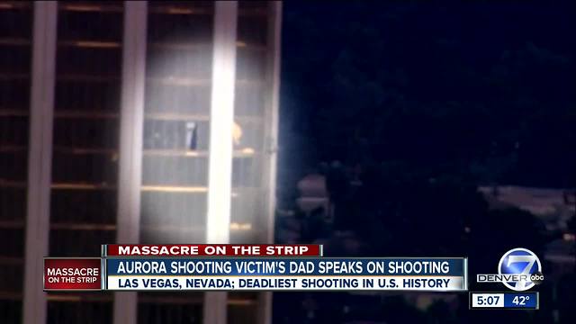 Las Vegas shooting is close to home for Colorado father who lost son in Aurora theater shooting