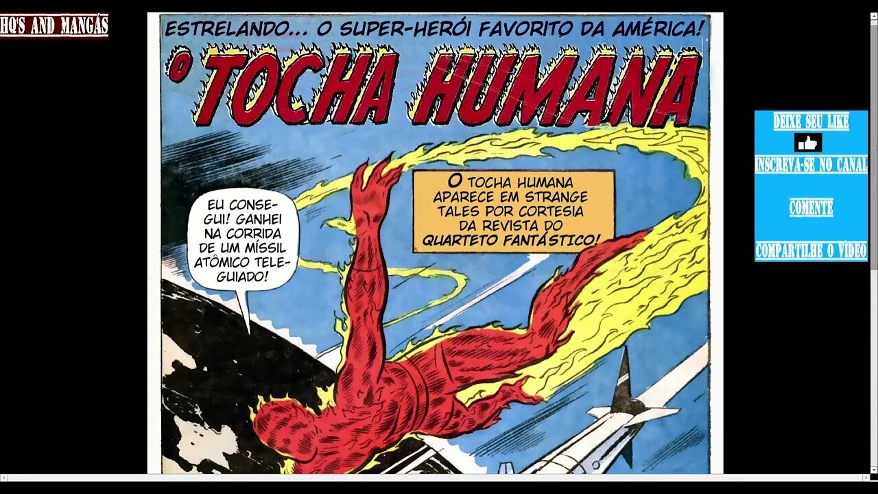 Strange Tales Nº 101 - O Tocha Humana