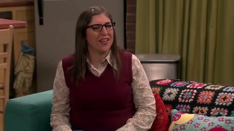 The Big Bang Theory - Penny and Amy have the same I am Crazy look. #shorts #tbbt #ytshorts #sitcom