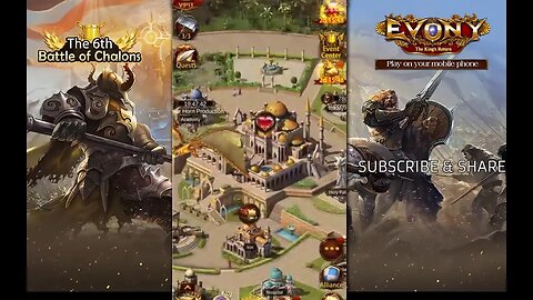 Evony - Chalons Season 6th, DTN vs HEL vs OOP vs WLF 4/8/2023