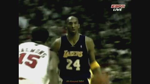 Kobe Bryant 28 Points 7 Ast 5 Stl @ Bulls, 2008-09.