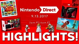 Nintendo Direct 09.13.2017 HIGHLIGHT ROUNDUP! | New Odyssey Kingdoms, Switch Bundle, & LOTS MORE!