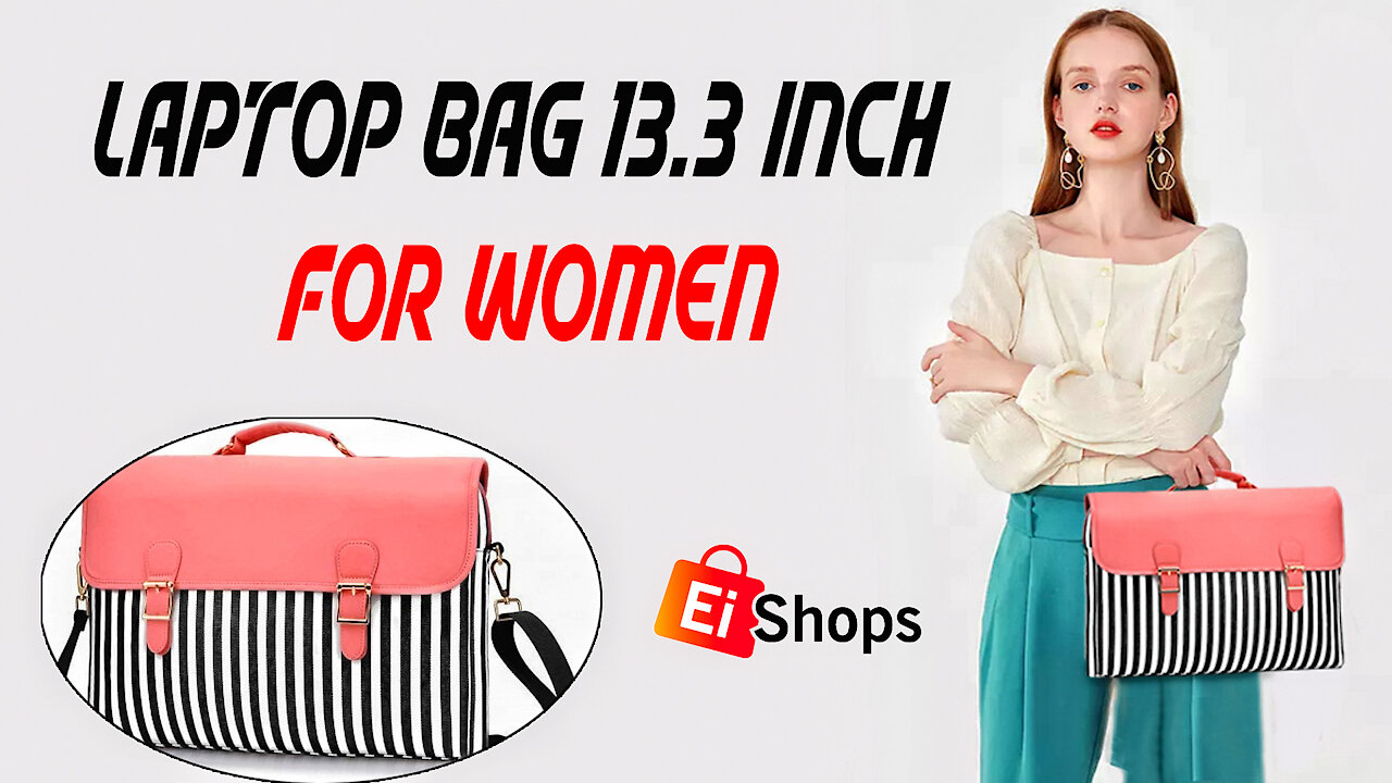 Laptop Bag 13.3 Inch - for Women Shoulder Messenger- Laptop Computer Case on eishops