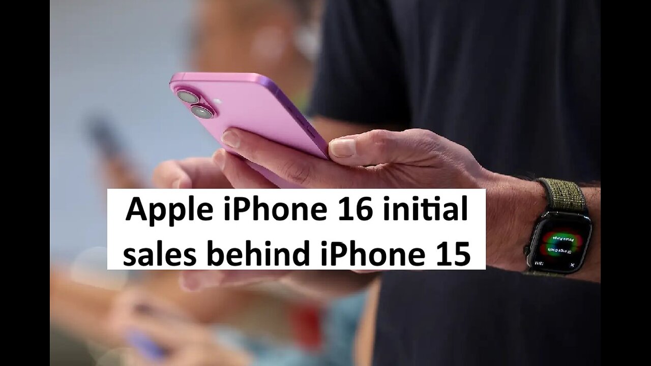 iPhone 16 sales disappoint