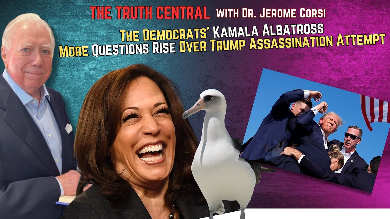 The Democrats’ Kamala Albatross; More Questions Rise Over Trump Assassination Attempt