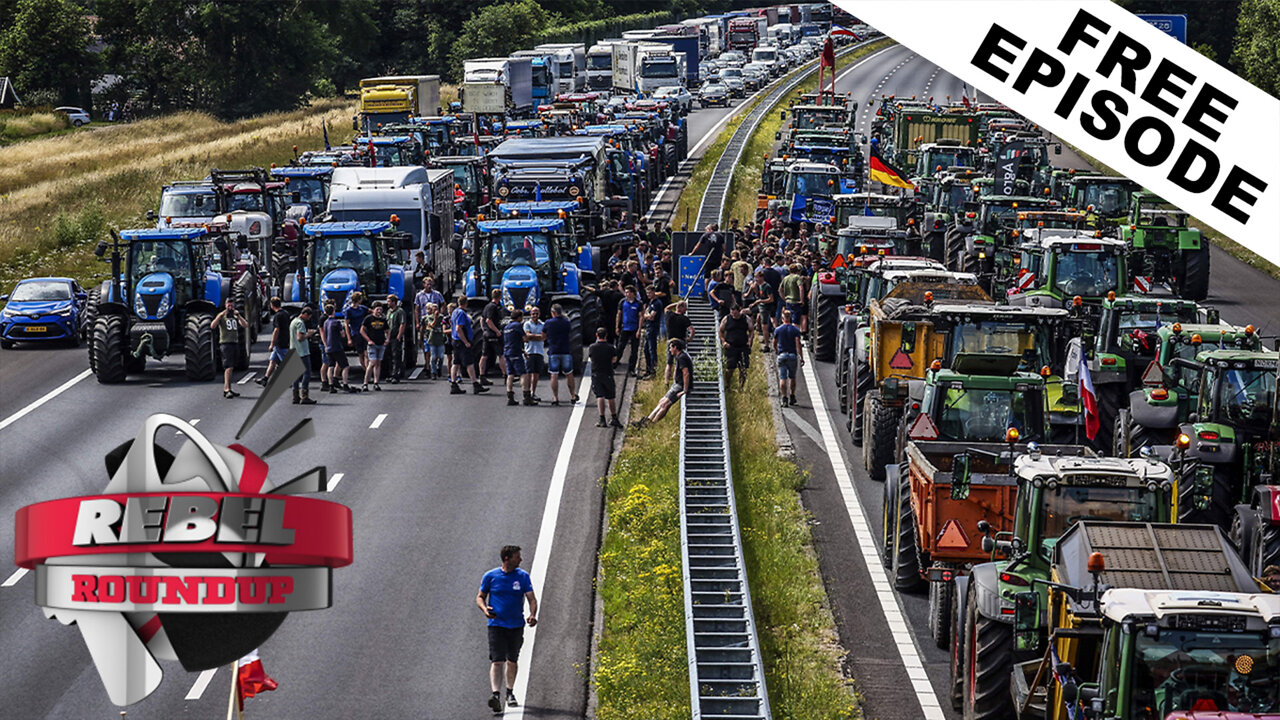 Dutch Farmer Protests; Alexa Lavoie questions Trudeau at dinner