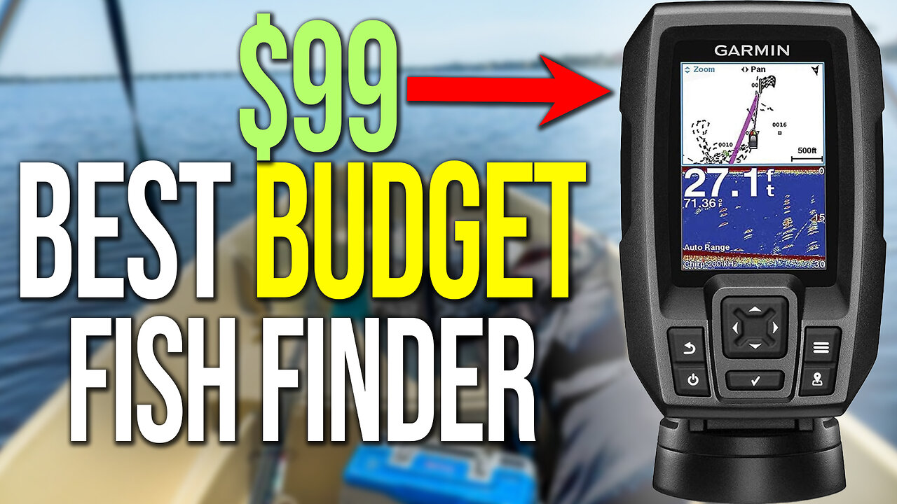BEST Budget Fish Finder EVER | Garmin Striker 4 REVIEW