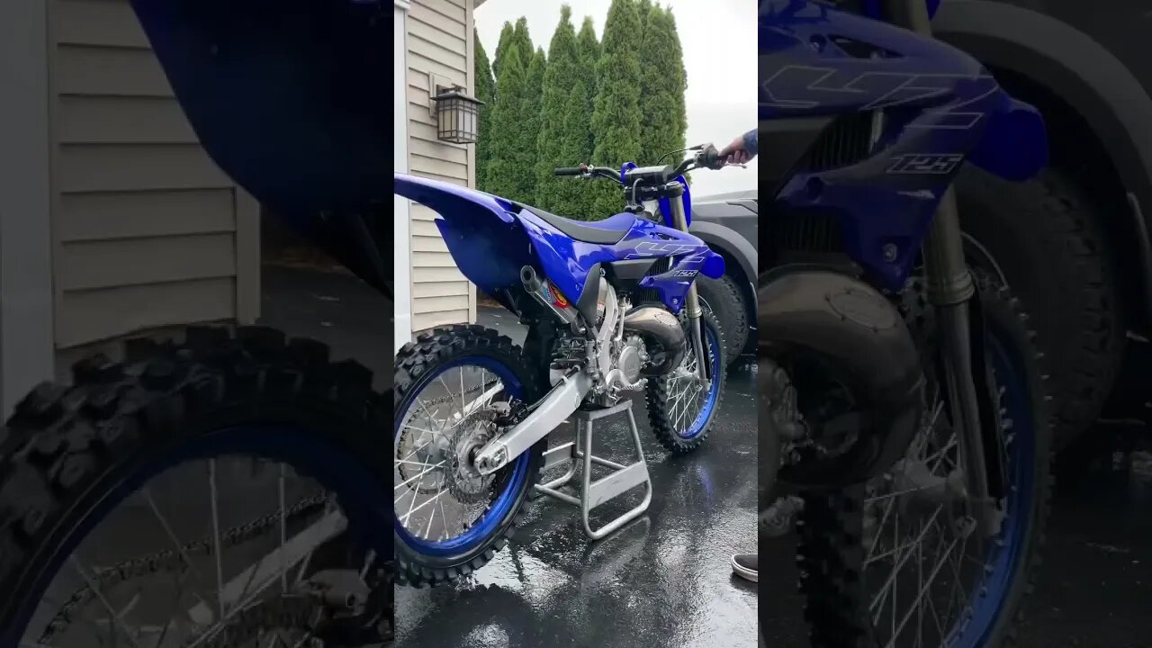 This YZ125 SOUNDS INSANE!!! #shorts