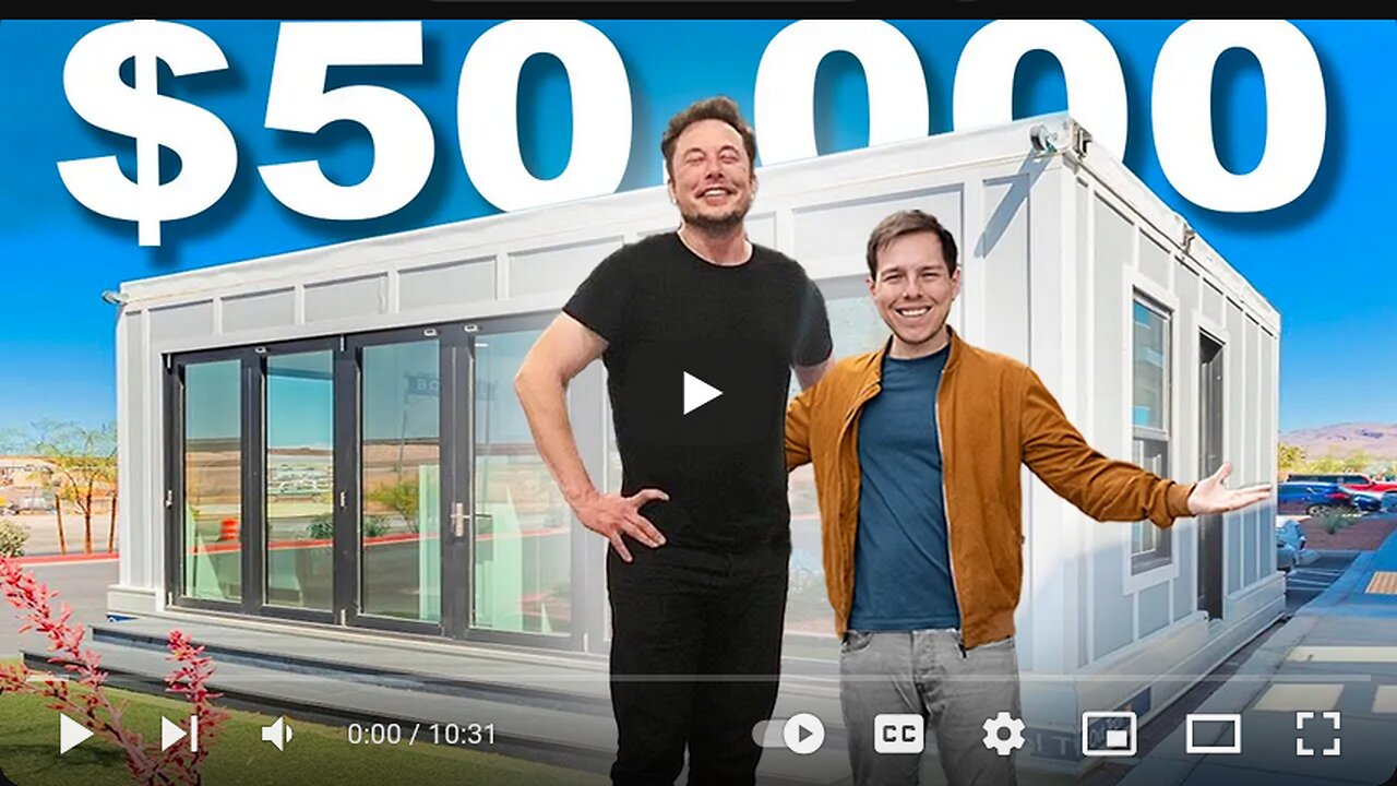 Touring Elon Musk’s $50 000 Tiny Home