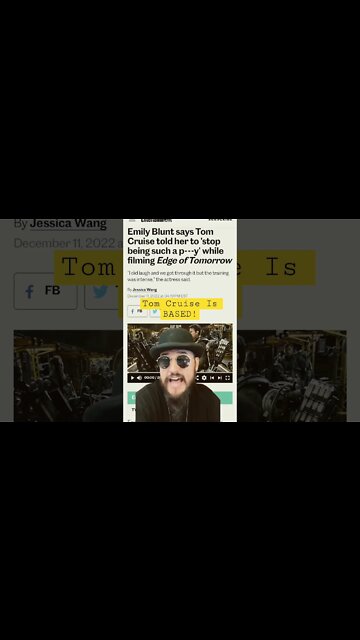 Tom Cruise Told Emily Blunt WHAT On The Edge Of Tomorrow Set #shorts