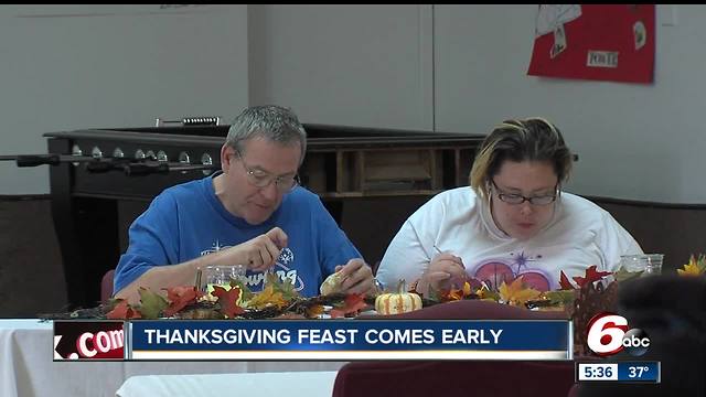 Thanksgiving feast comes early to Martindale-Brightwood neighborhood