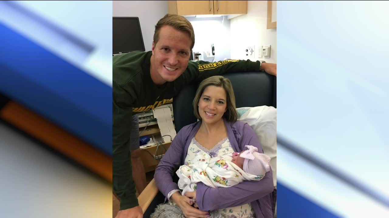 Meteorologist Brian Niznansky welcomes new daughter