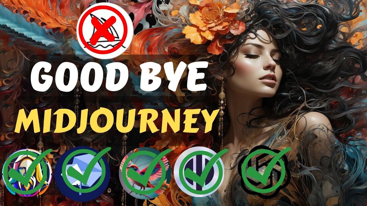 BYE Midjourney! Top 5 Best FREE AI Art Generator Alternatives || Midjourney Alternative