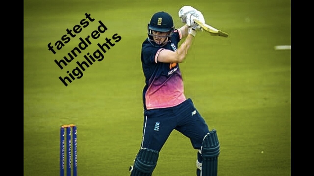 Brook smashes fastest hundred highlights/Northern supercharges vs Welsh Fire